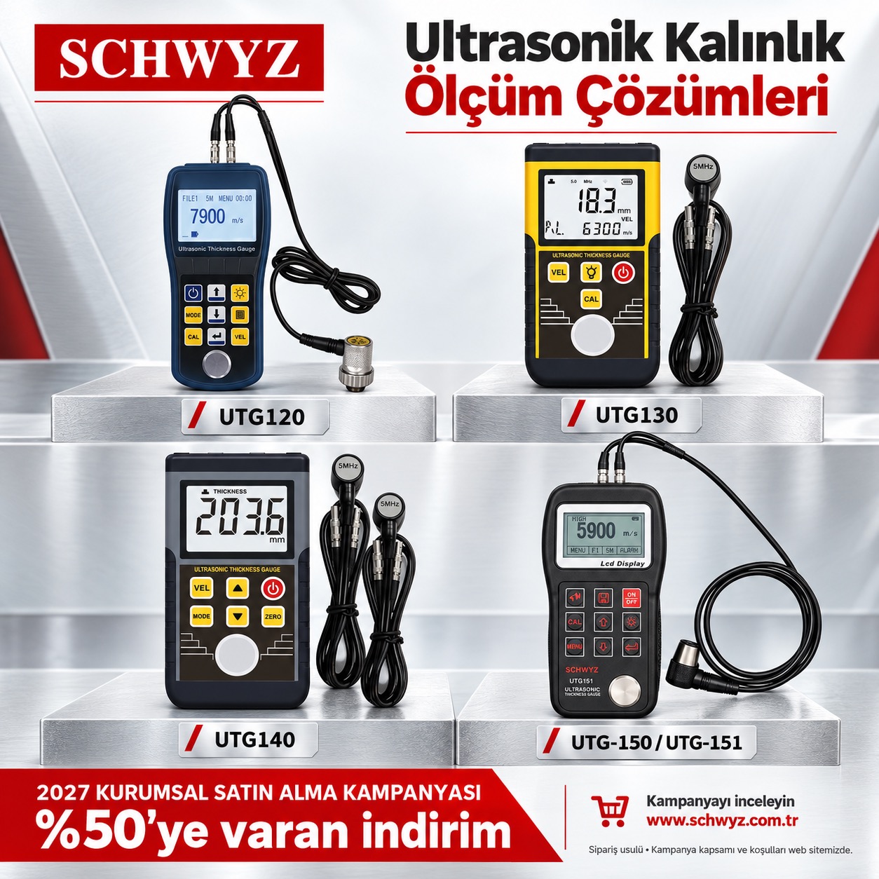 Ultrasonik kalınlık ölçümü