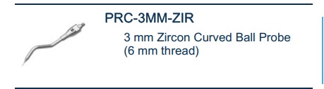 Curved ball probe