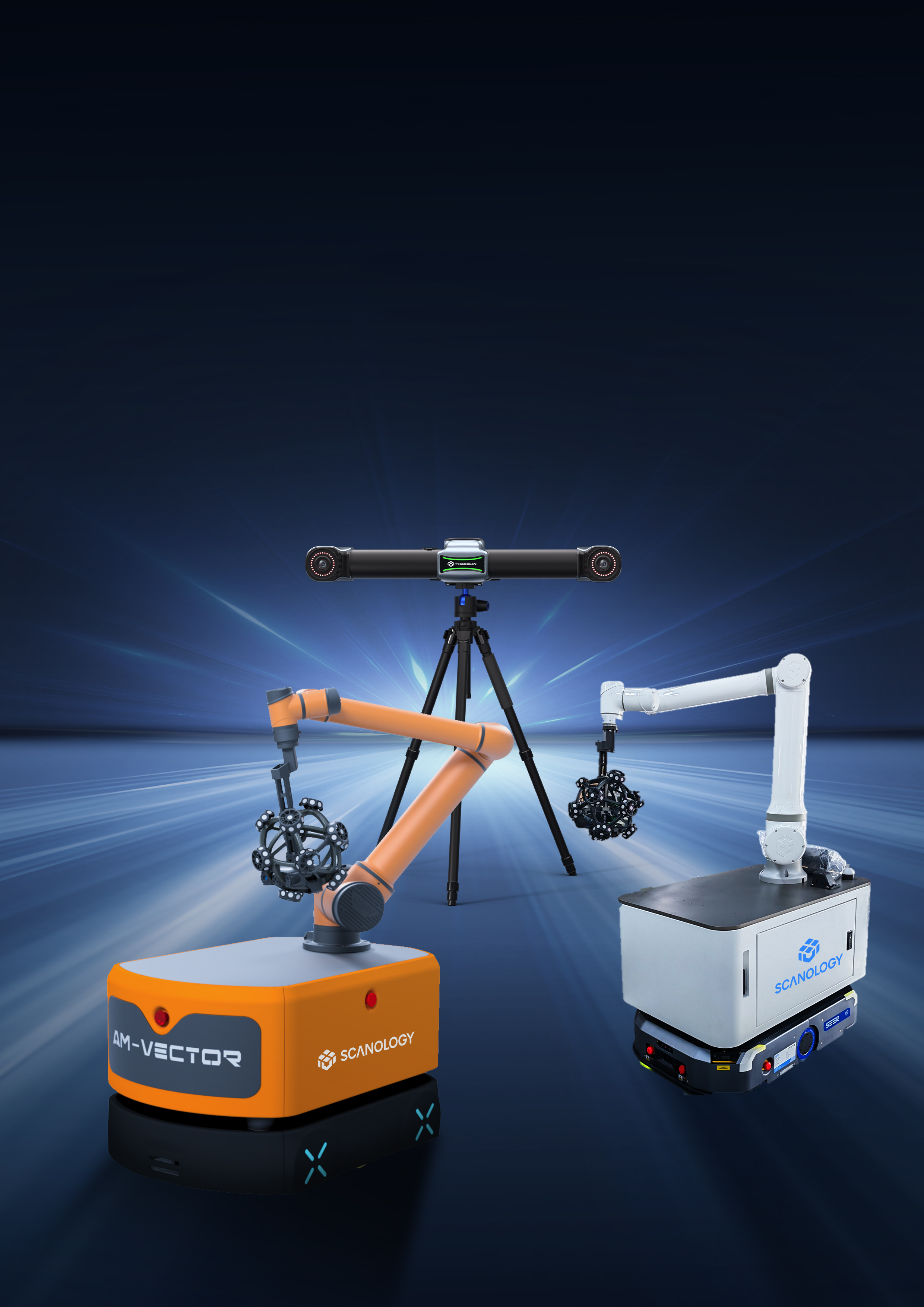 AM-VECTOR mobil otomatik 3D ölçüm sistemi